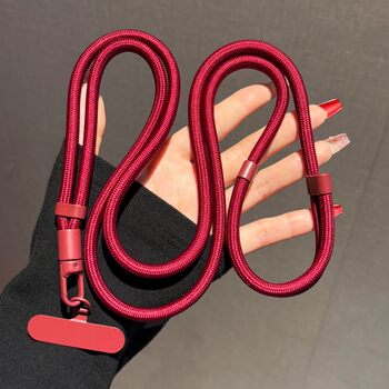 360 swivel buckle mobile phone lanyard crossbody adjustable