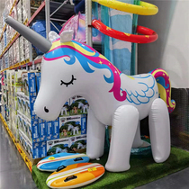 Sams Club BIGMOUTH inflatable spray unicorn water park swimming pool childrens courtyard park water play