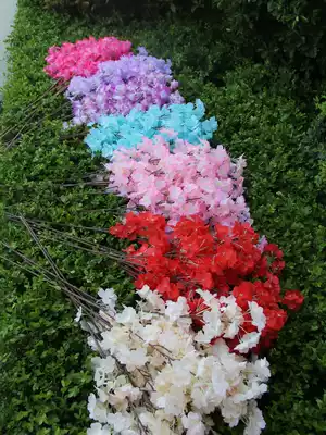 New wedding simulation cherry blossom flower door silk flower cherry blossom arch wedding Cherry Blossom Flower Branch