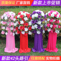 Wedding props road guide Flower road guide shelf road guide arches silk flower wedding supplies opening flower stand style flower basket