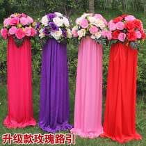 Wedding road flower basket shelf finished Road Guide Guide shelf road guide Flower Road Guide cover lift Road guide frame