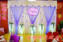 Special wedding background gauze new gauze stage background wedding shaman wedding cloth curtain