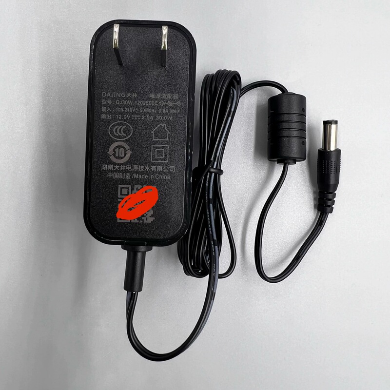 Lcd Monitor Router Cable Oiwell 12V2.5A2A1.5A Power Adapter Dj30W-1202500C