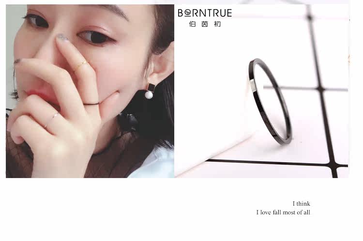 Bague Femme BORNTRUE    en Acier au titane - Ref 3087899 Image 16