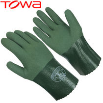 TOWA gloves 565 oil-resistant fishery Mining Oil-proof solvent-nitrile rubber wear-resistant Labor maintenance 566 lengthy