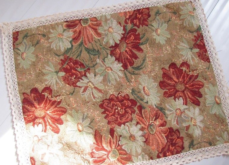 American country European Mediterranean style tablecloth sofa towel small cover cloth size can be customized romantic sun chrysanthemum