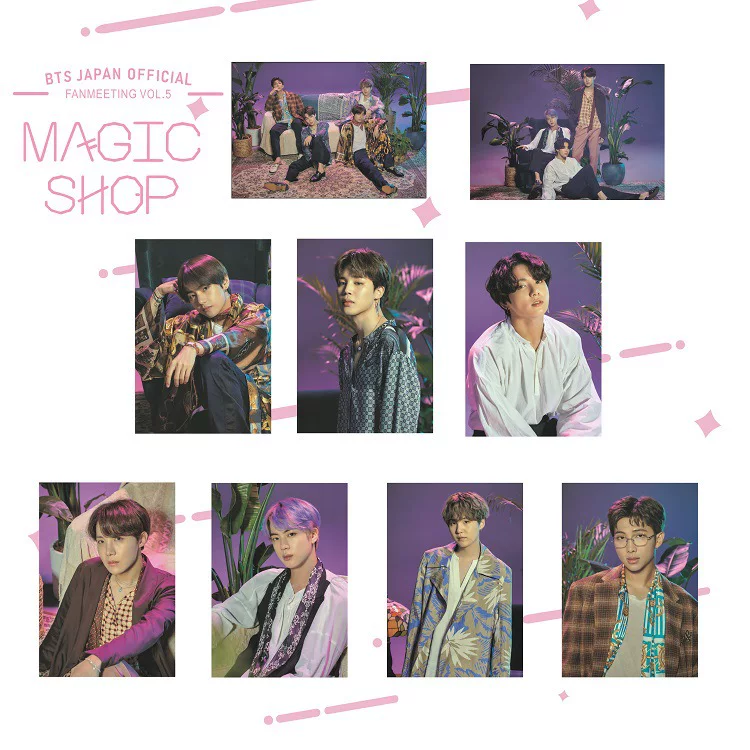 Плакат-фотообои для стены в формате Ultra-clear: официальный постер группы BTS Bulletproof Youth Group Japan FM Field Week Poster Phase 5 Phase 5