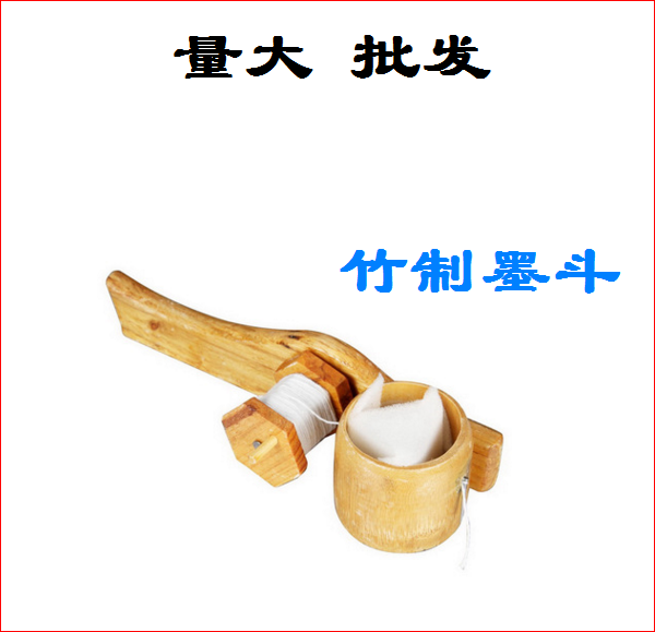 Woodworking ink bucket portable roll manual bamboo ink bucket kindergarten primary school children cool maker wood workshop tools