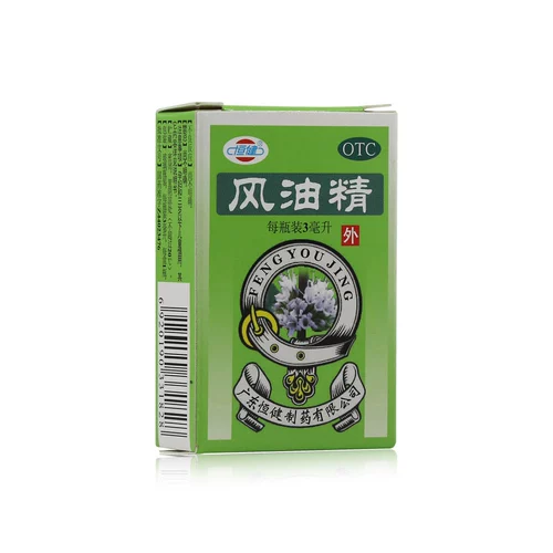 Гуандун Хенгцзян Ветровое масло 3 мл прохладный ветер против борьбы с антибайном против комаров комаров.