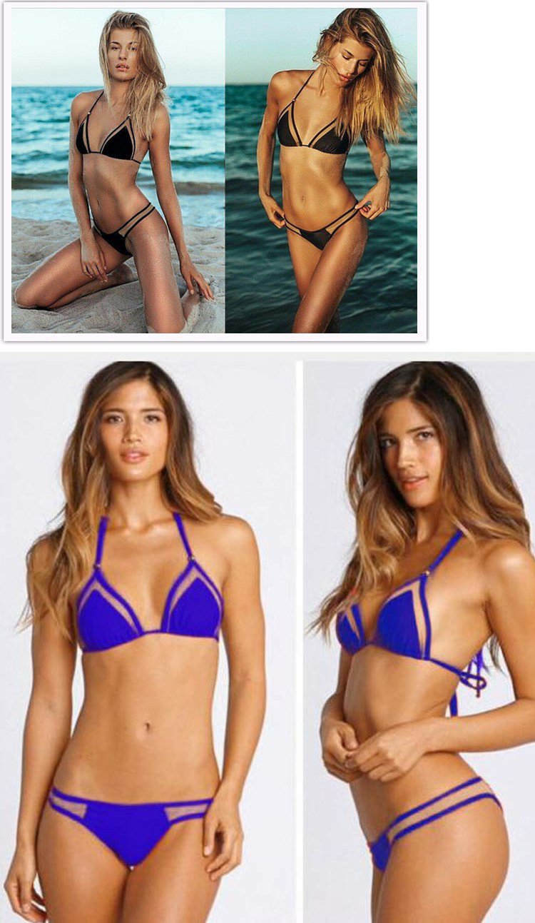 Bộ đồ bơi bikini gợi cảm Bộ đồ bơi bikini Đồ bơi Push Up BikIni áo tắm sexy