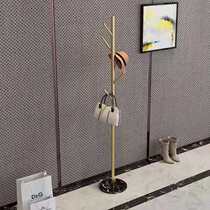 Red Nordic designers household marble cap rack simple modern light luxury bedroom landing hanger rack