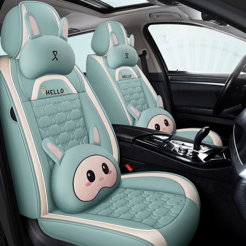 Kia Freddy K2K5 Sportage Senri Maserato New Car Seat Cover All Season Universal All-Enclosed Cartoon 