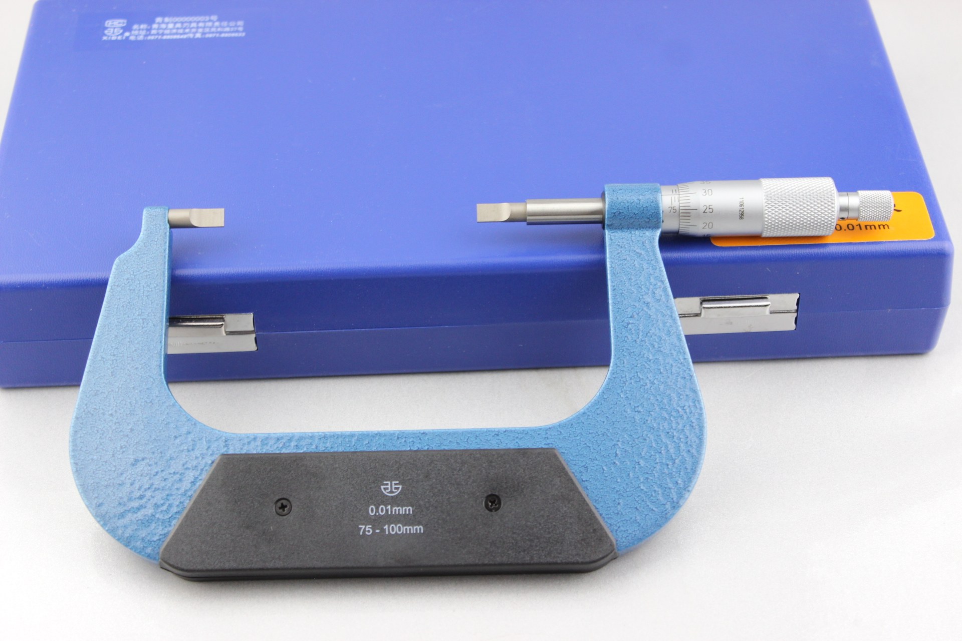 Qinghai blade thousand feet 0-25 25-50 50-75 70-100 accuracy 0 01mm thickness 0 7mm