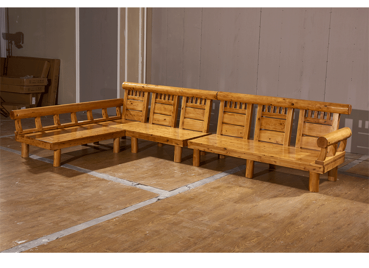 Tất cả rắn sofa gỗ gỗ tuyết tùng kiểu Trung Quốc chaise gỗ ghế boong hiện đại đồ gỗ vững chắc phòng khách sofa giường và bữa sáng - Ghế sô pha ghế sopha giá rẻ