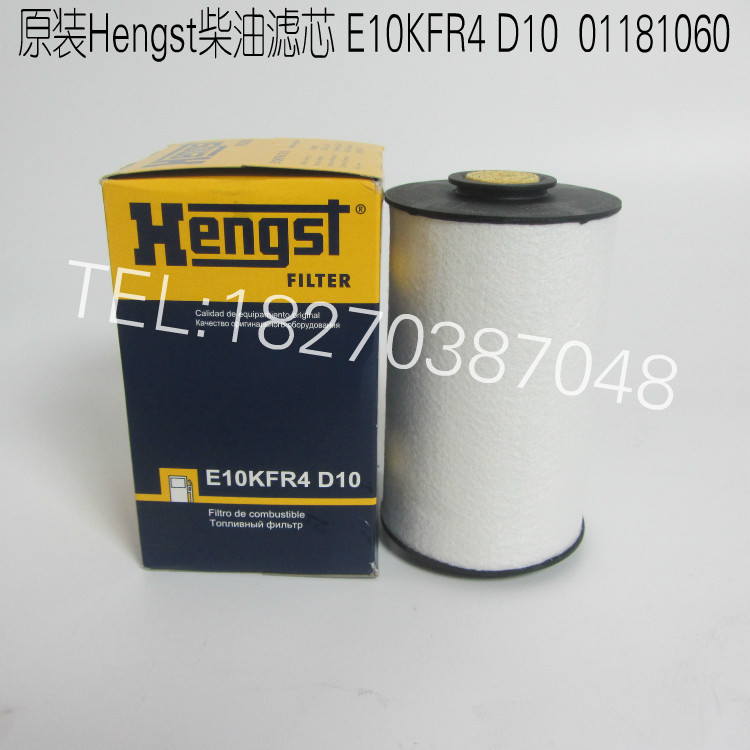 Original hengst diesel filter E10KFR4 D10 01181060 0004773115 01168408