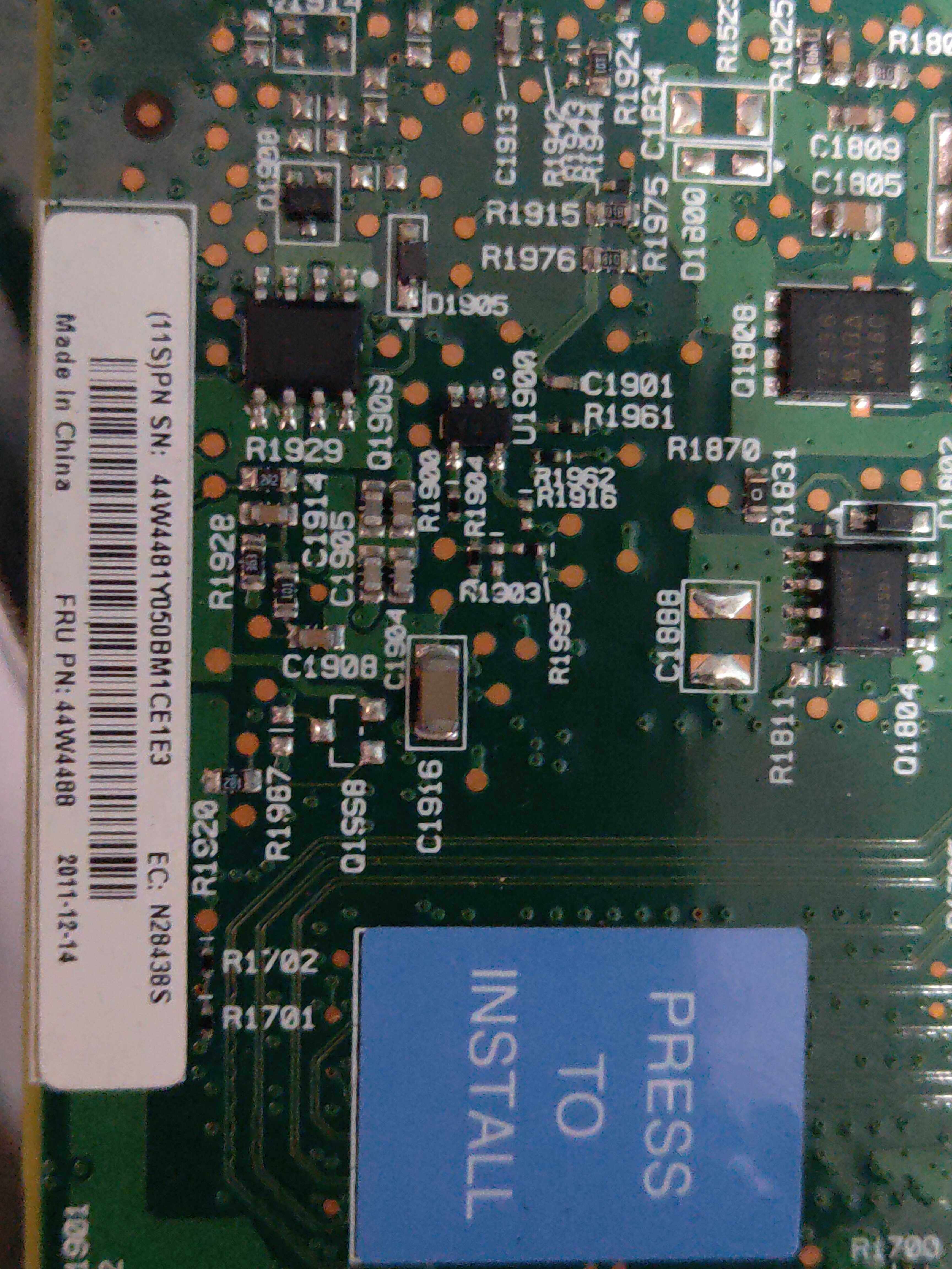 IBM HS22 HS23 HX5 HX5 44W4488 44W4481 blade original unloader