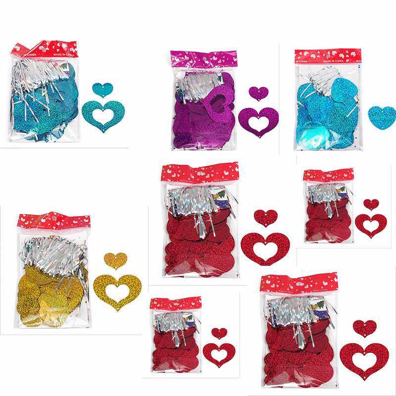Creative romantic wedding room balloon rain silk love sequins pendant net celebrity birthday shop proposal layout decoration supplies