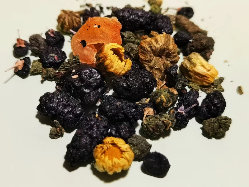 Big Eyed Boy Blueberry Mulberry Leaf Tea - for Those Who Use Their Eyes a Lot, Students, 12 Bags/Package