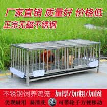 Special Cage Special Cage Special Cage Special Chicken Coop Stainless Steel Simple Home Outdoor Feeding Chicken Breeding Large Home Raising Balcony