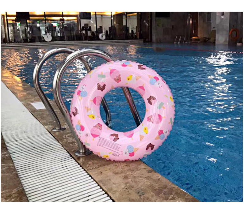 Kani thỏ cô gái bơi vòng trẻ em người lớn dày inflatable vòng bơi float phao cứu sinh người lớn tăng nách vòng phao bơi trẻ sơ sinh