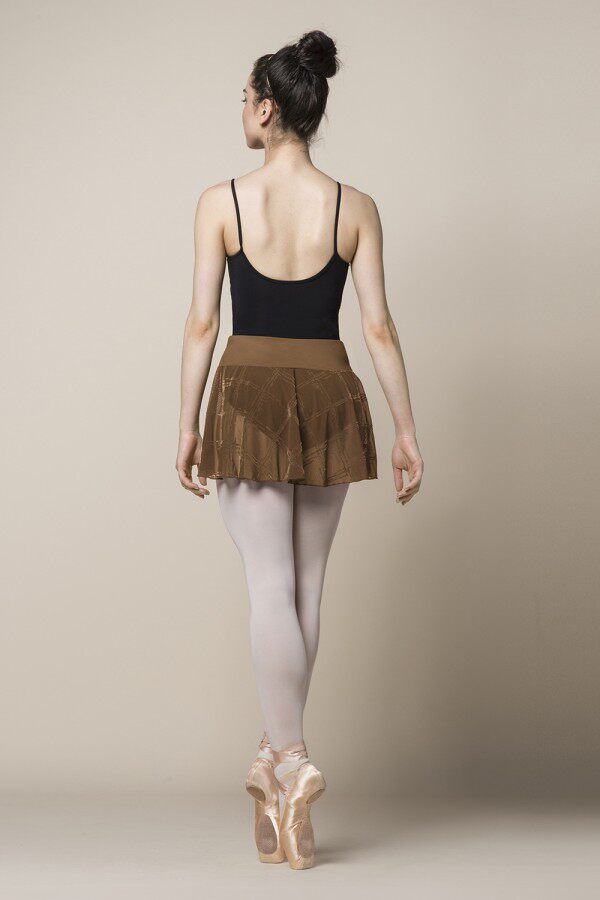 балетные аксессуары 澳洲bloch原单成人芭蕾舞蹈形体练功服纱裙半身短裙一片式围裙