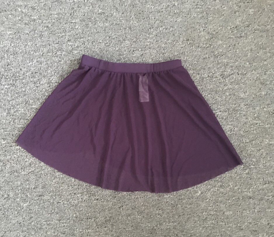 балетные аксессуары 澳洲bloch外贸原单芭蕾舞蹈形体练功服纱裙半身短裙一片式围裙女