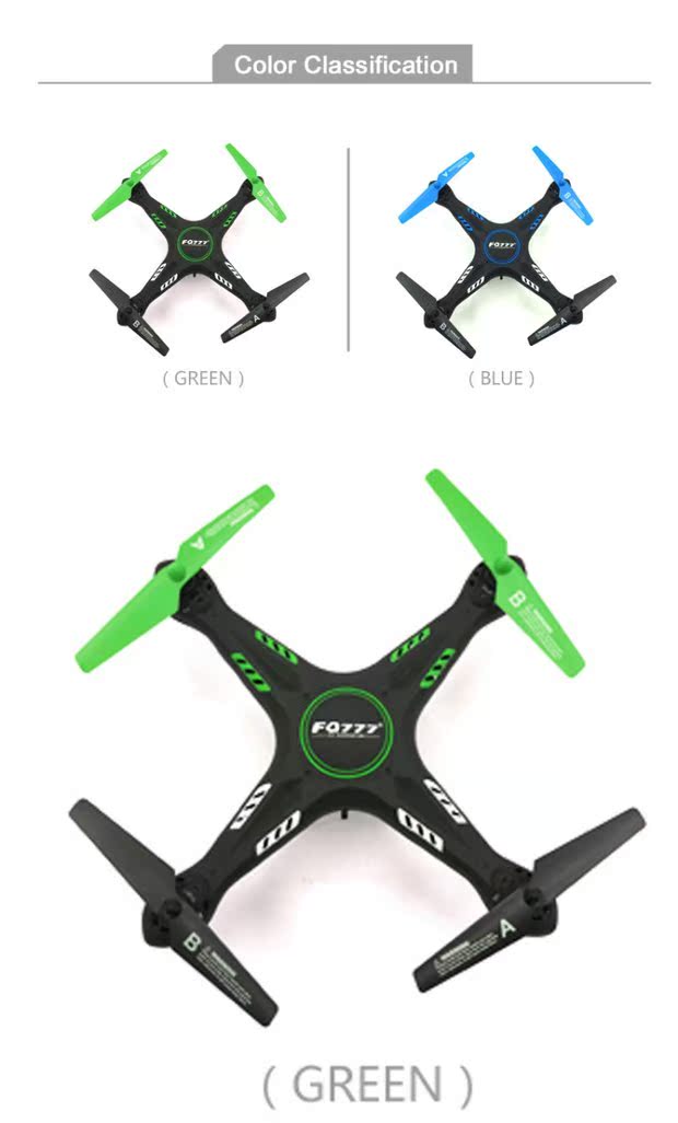 Máy bay không người lái WIFI trên không biên giới FQ777 958W máy bay chụp ảnh trên không điều khiển từ xa máy bay mô hình máy bay thế hệ đồ chơi điện - Mô hình máy bay / Xe & mô hình tàu / Người lính mô hình / Drone xe tăng đồ chơi bắn súng