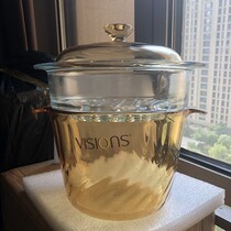 Corning Color Classic Transparent Glass Cooker vs1 25 2 25 2 5 3 5L Soup Cook Cooker Stew Cooker