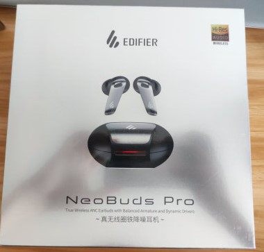 EDIFIER Rambler NeoBuds Pro True Wireless Active Noise Reduction In-Ear Bluetooth Headset Gold Label