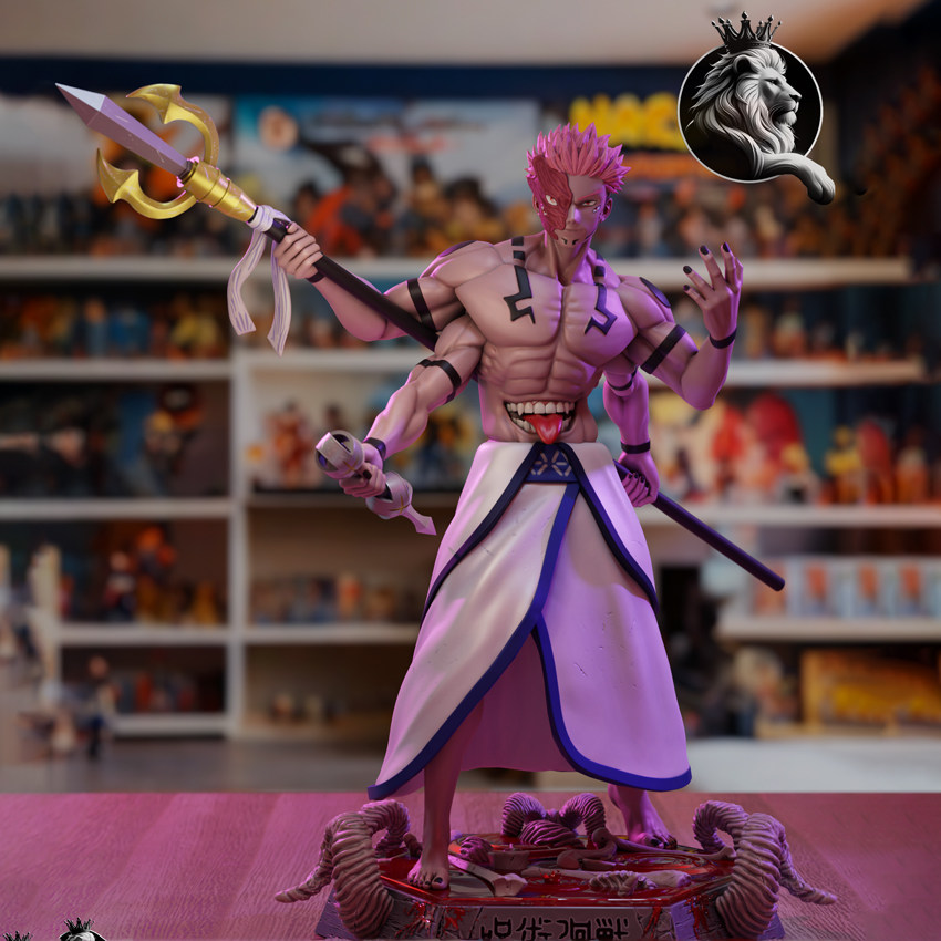 Sukuna 3D Print STL File | Direct from Taobao China - Taobao product photo 5
