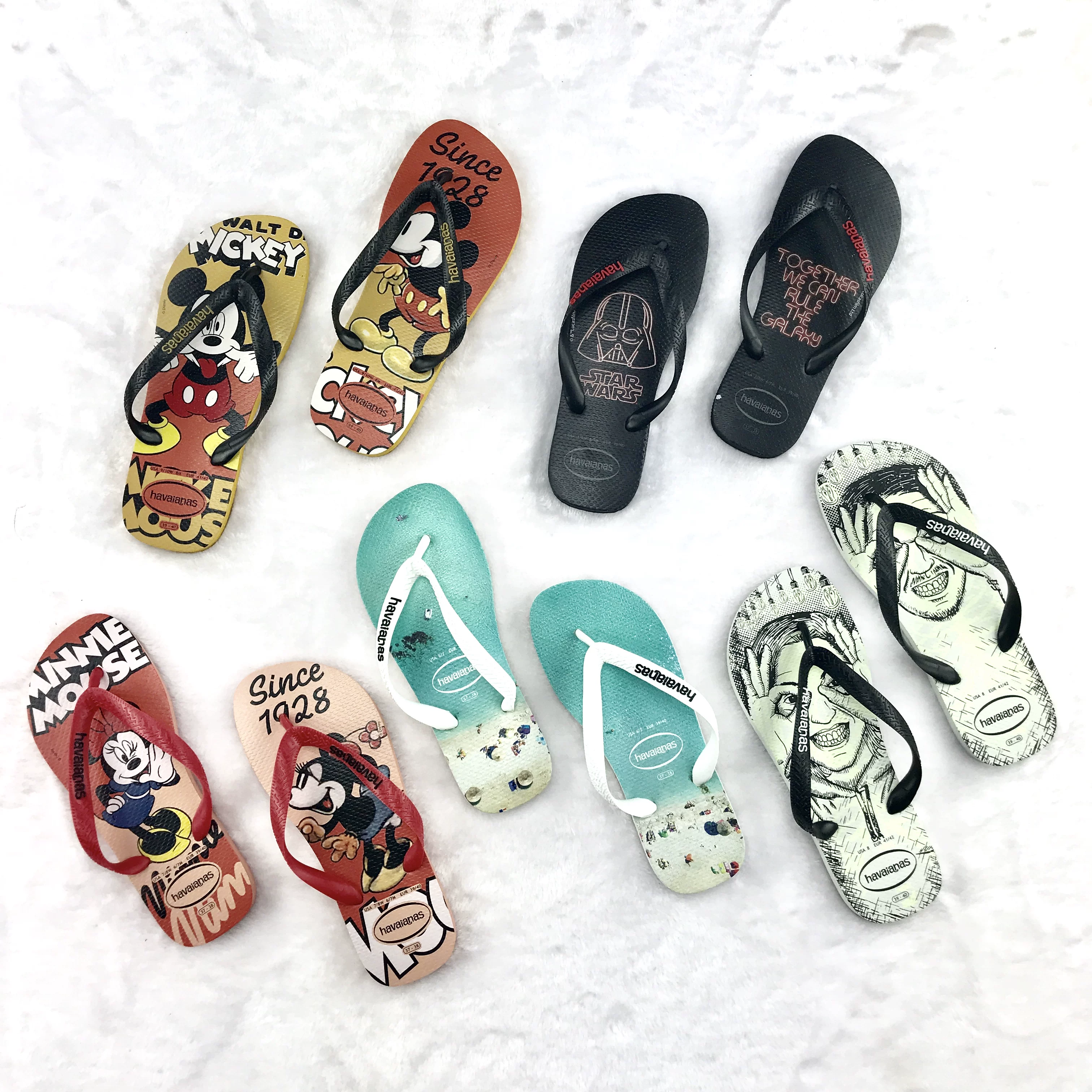 Шлепанцы Havaianas, нескользящие резиновые тапочки