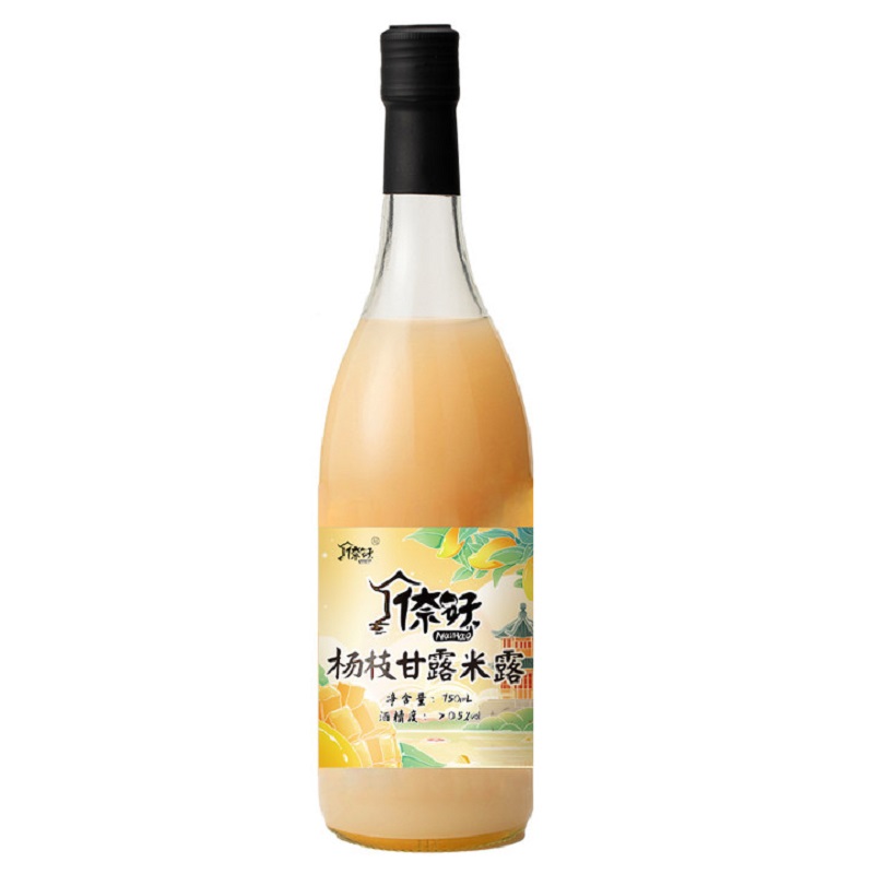 包邮倷好米酒杨枝甘露米露750ml/瓶