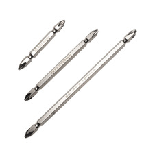 Cross-border 65 100 150mm double-head magnetic cross bit S2 positioning screwdriver head electric pneumatic screwdriver head