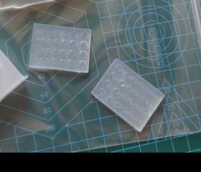 bjd resin eye pupil pupil mold plywood semicircle 1/4 circle