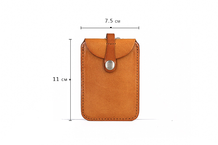 Rau da rám nắng đặt thẻ handmade da cổ điển treo dây buộc thẻ xe buýt gói ban đầu mini xách tay thủy triều dây đeo thẻ học sinh cute