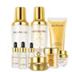 Golden Lady Cream Luxury Pet Nine-Piece Set Hydrating Moisturizing Water Cream Essence Skin Care Set Authentic Full Set Flagship Store