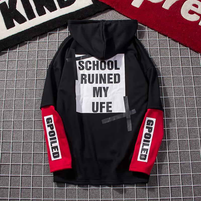 anti anime anime club hoodie