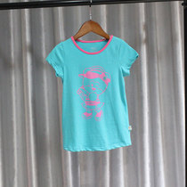 Mila xiong brand discount summer girl comfortable soft breathable sweat-absorbing casual round neck print short sleeve t-shirt