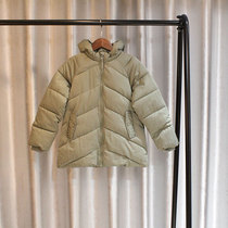Guli home brand counter winter Korean thick warm hooded long childrens clothing cotton zipper boy cotton clothing