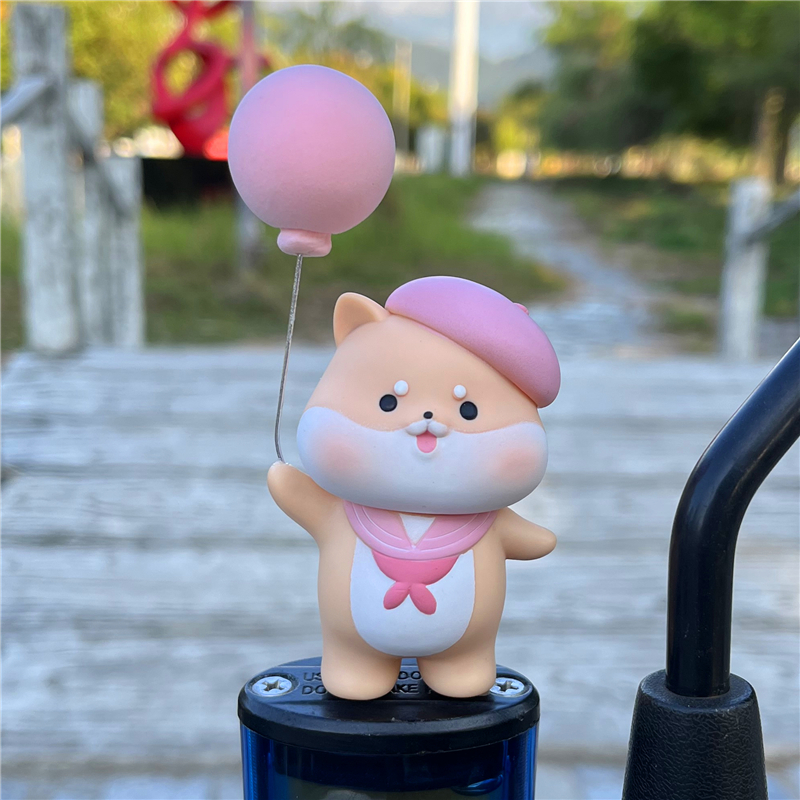 Electric car mounting pig bicycle electric donkey locomotive locomotive decoration accessories cute pig