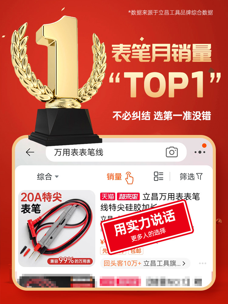 Multimeter Test Lead Probe Plug, Extra Sharp Steel Needle Tip, Silicone Wire, Universal Special Wire, Multimeter Pen Accessories