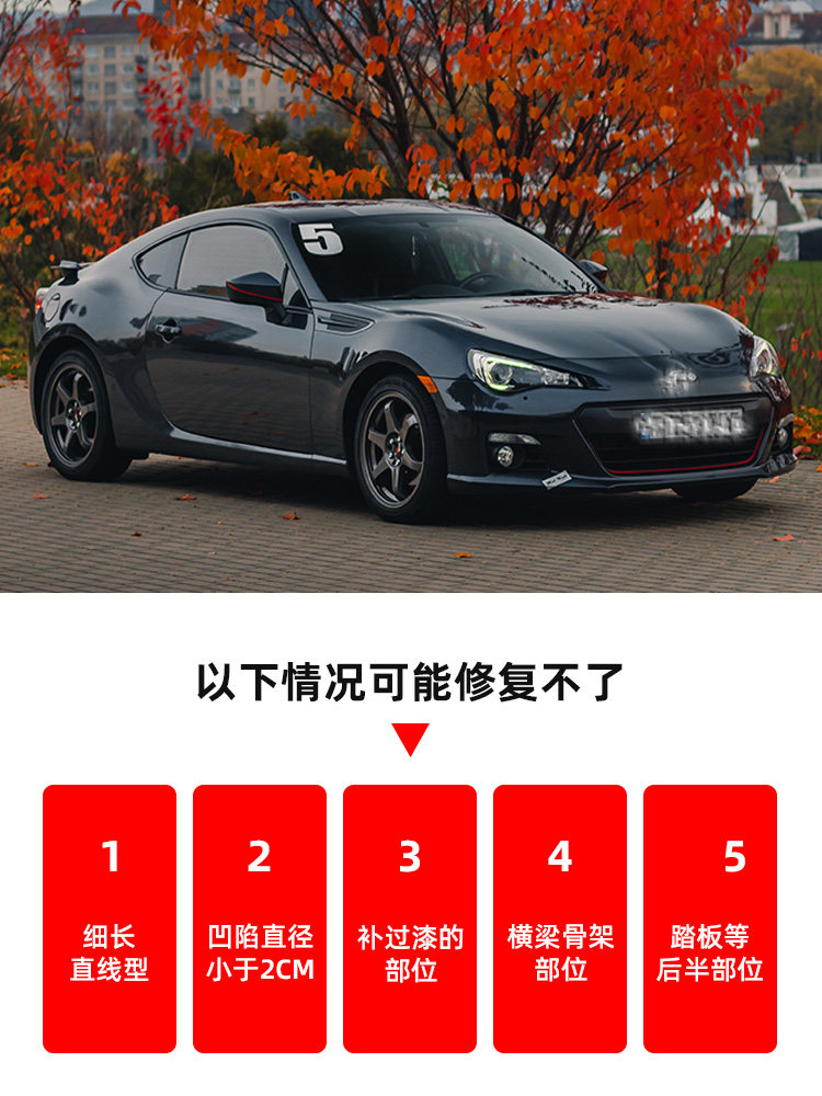 Car Dent Repair Tool, Car Dent Suction Cup, Door Dent Remover, Traceless Suction Tool, Dent Puller, Sheet Metal Tool, Powerful