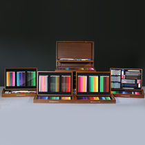 Symbiosis color lead storage box picture box color lead storage box color lead gift set desktop sketch storage box