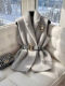 Authentic brother's new 2025 autumn and winter high-end temperament wool knitted vest waist slim waistcoat sweater