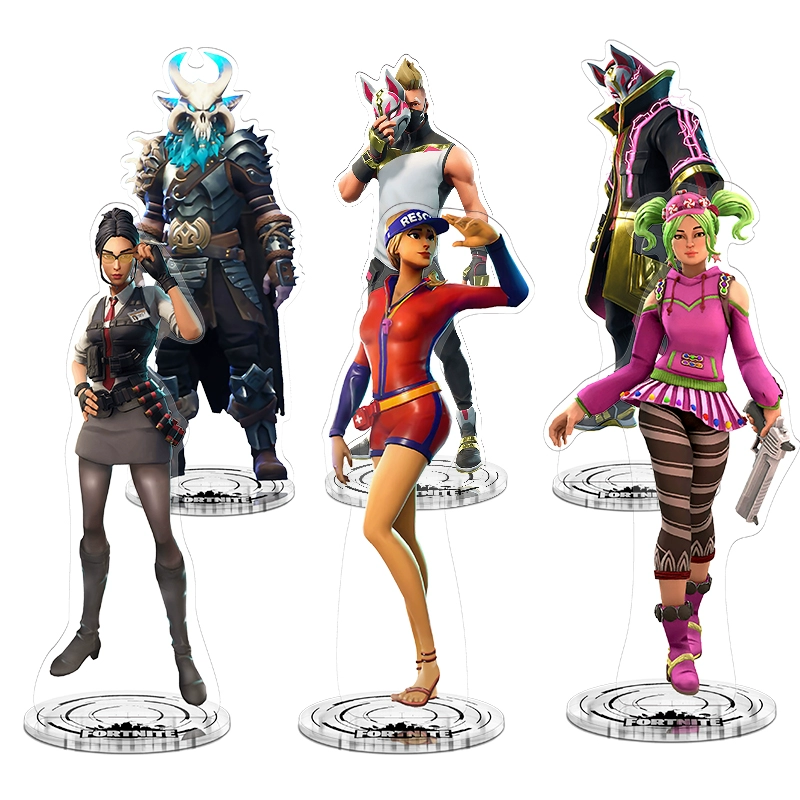 Fortnite Fortress Trò chơi đêm xung quanh Bộ sưu tập tranh dọc acrylic Lili Trang trí Quà tặng Người chơi Quà tặng - Game Nhân vật liên quan