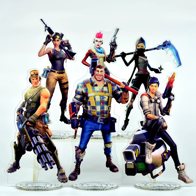 Fortnite Fortress Trò chơi đêm xung quanh Bộ sưu tập tranh dọc acrylic Lili Trang trí Quà tặng Người chơi Quà tặng - Game Nhân vật liên quan