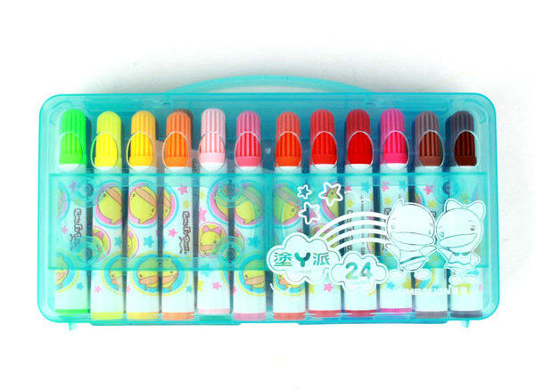 Taiwan Lion Kung Fu Duck Watercolor Pen Color Pen Children's Graffiti Pen Rainbow Star Color Pen 36 Colors
