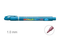 Taiwanese lion metallic paint pen water blue MM610 substitute paint pen