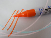 Environmental protection paint pen Snowman paint pen Mid-core orange (orange)paint pen Imported paint pen