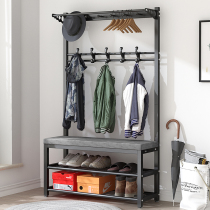 At the entrance you can sit on the coat rack and change the shoe cabinet. Integrated wall-mounted clothes rack. Entrance hat rack. Soft bag stool. Bag rack.